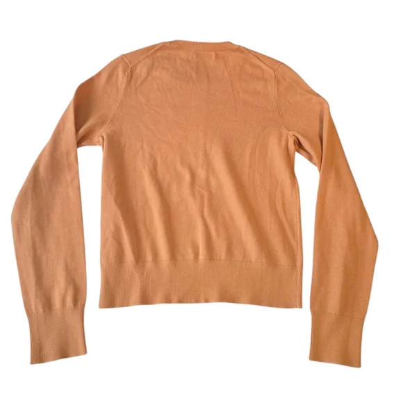 Calvin Klein 100% Cotton Tangerine Sweater Medium - Picture 3 of 5